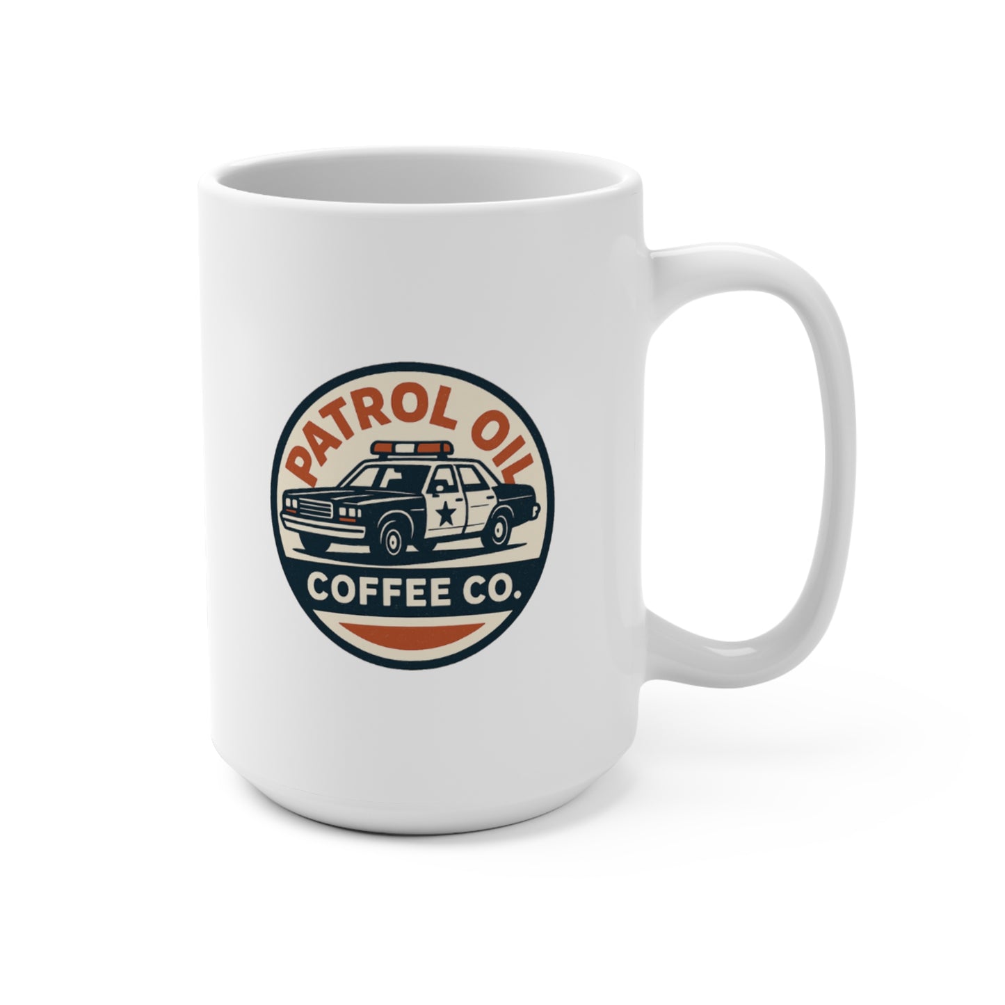 Vintage Patrol Oil Coffee 15oz Mug