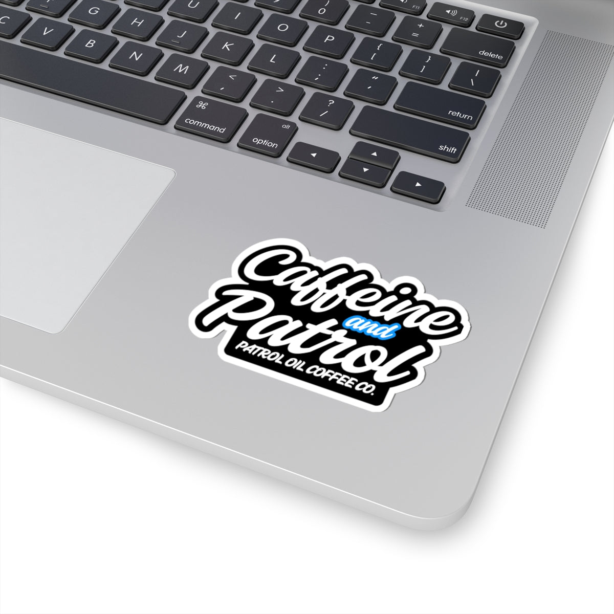 Caffeine and Patrol Sticker